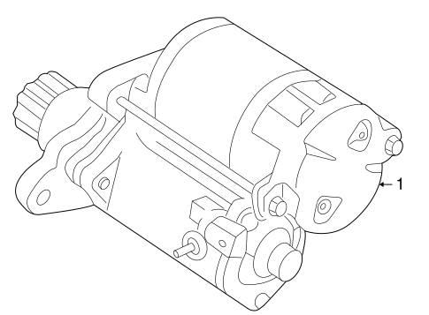 ELECTRICAL/STARTER for 2012 Toyota Corolla #1