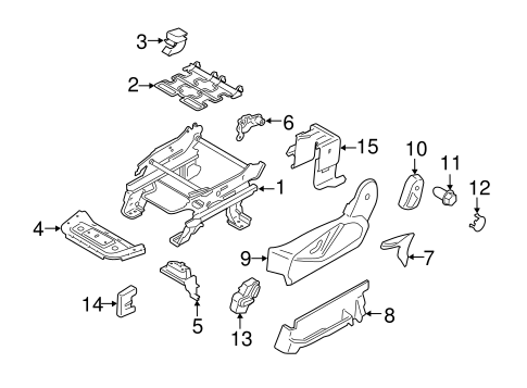 Body/Tracks & Components for 2016 Ford Transit Connect #1