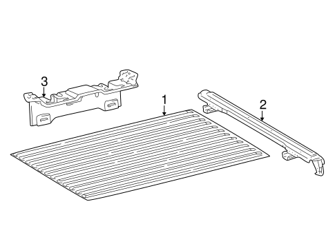 BODY/FLOOR - PICK UP BOX for 2002 Toyota Tacoma #2