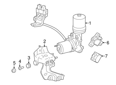 ELECTRICAL/ABS COMPONENTS for 2015 Toyota Camry #1
