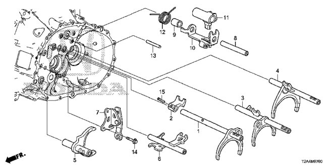 Transmission - Manual/MT Shift Fork for 2013 Honda ACCORD SEDAN #1