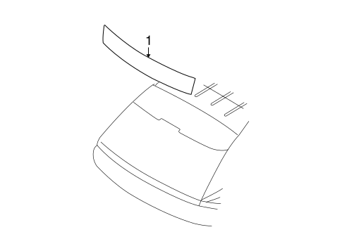 MKX REAR REFLECTOR