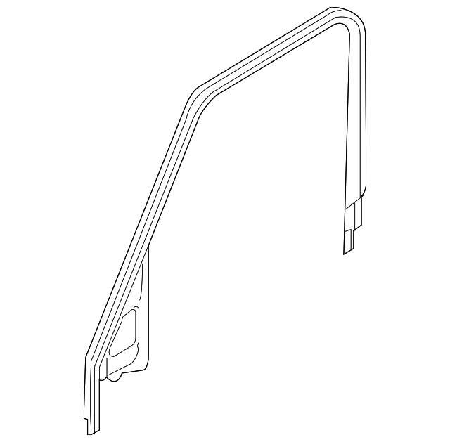 EJN000083 Деталь UPPER MOLDING, RIGHT