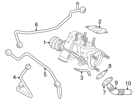 9-3 TURBOCHARGER & COMPONENTS