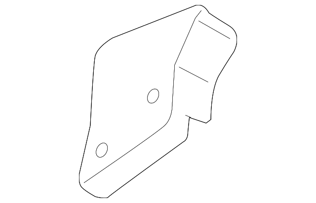 DT1Z-1761693-FA Деталь LATCH COVER, RIGHT