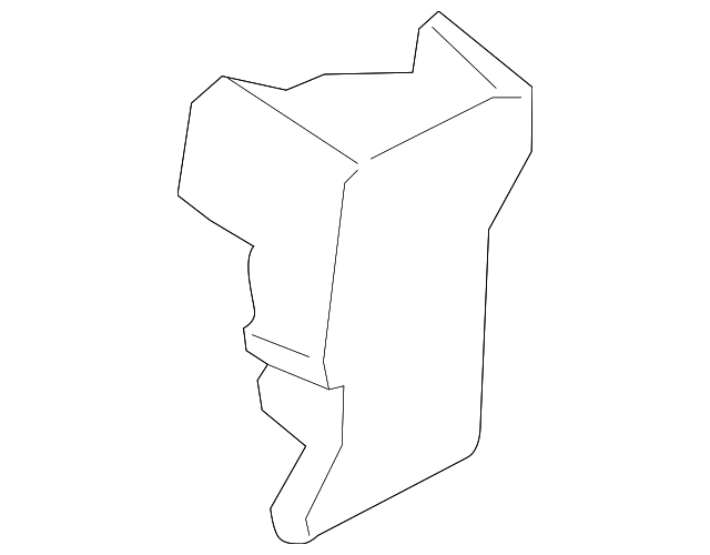 DT1Z-1761693-HA Деталь LATCH COVER, LEFT