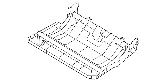 DT1Z-17617C25-A Деталь SEAT FRAME, LEFT