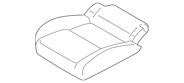 DT1Z-1763841-D Деталь SEAT CUSHION PAD, RIGHT