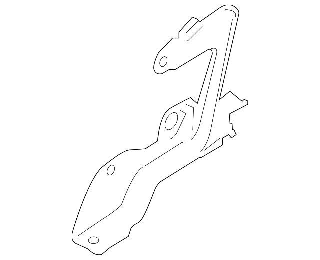 DT1Z-17606A50-A Деталь PIVOT BRACKET, LEFT