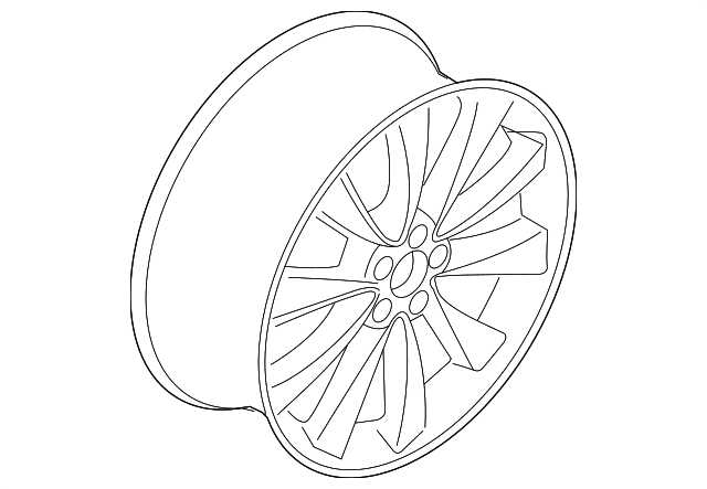 AE9Z-1007-G WHEEL, ALLOY