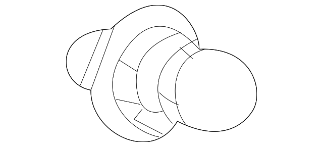 AG1Z-13466-A Деталь BACKUP LAMP BULB, LEFT