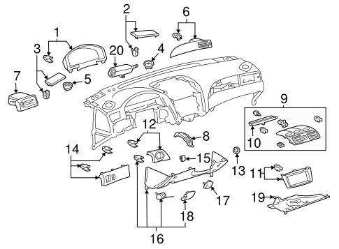 ELECTRICAL/GAUGES for 2006 Toyota Solara #1