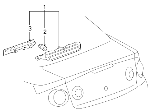Electrical/Bulbs - Chassis for 2008 Chevrolet Cobalt #4