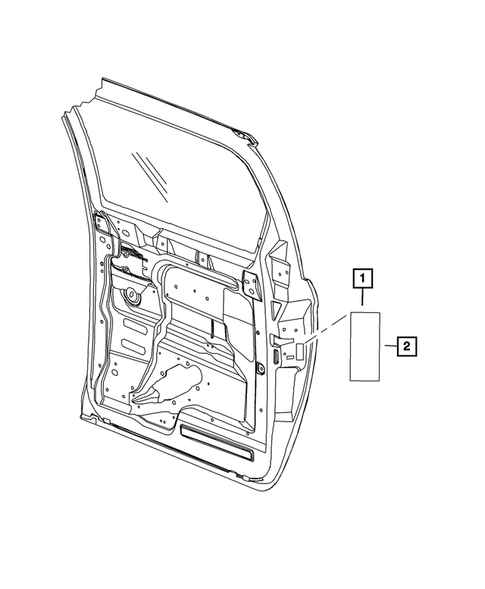 Doors for 2013 Chrysler Town & Country #0