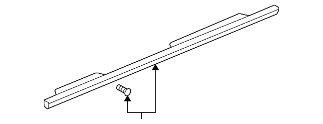 15831512 Деталь SILL PLATE, RIGHT
