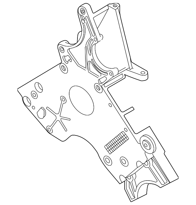 YLU102990L Деталь MOUNT BRACKET