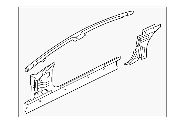 T2P1351 Деталь APERTURE ASSY, RIGHT