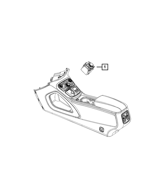 Gearshift Controls and Related Parts for 2015 Chrysler 200 #1