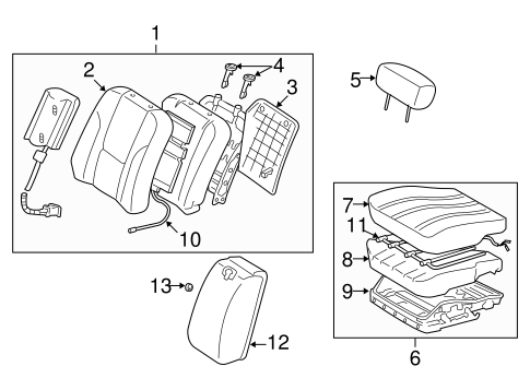ELECTRICAL/HEATED SEATS for 2000 Toyota Avalon #2