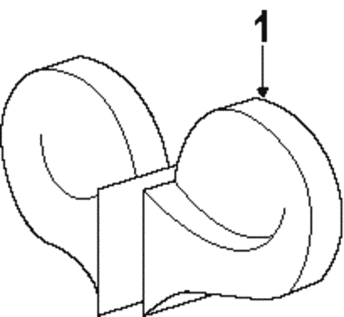 Electrical/Horn for 2000 Ford Crown Victoria #1