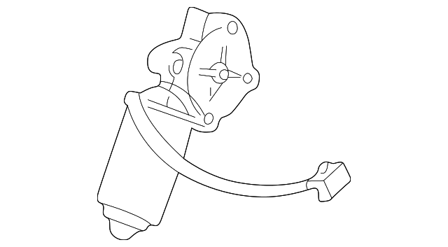 1R3Z7623394AA MOTOR, LEFT