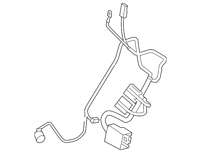 LR067043 Деталь WIRE HARNESS