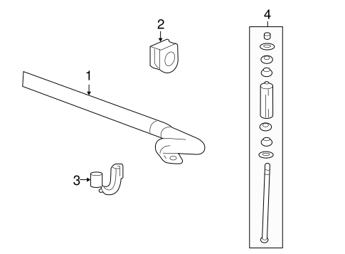 Yukon STABILIZER BAR & COMPONENTS