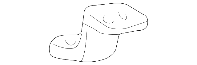 F87Z-13265A04-AA STRIKER, RIGHT