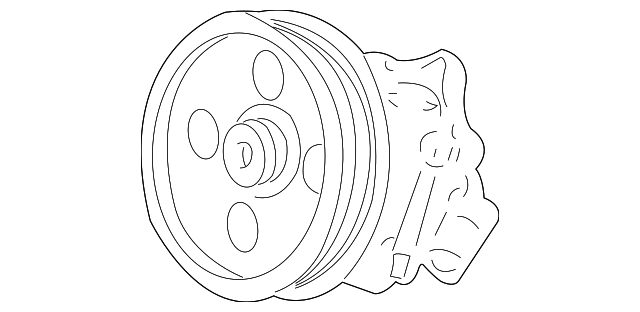 4837803 Деталь POWER STEERING PUMP