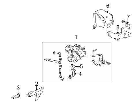 9-2X TURBOCHARGER & COMPONENTS