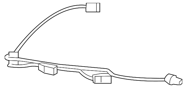 C2Z5586 Деталь WIRE HARNESS