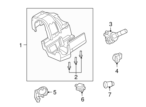 Electrical/Anti-Theft Components for 2008 Ford Explorer Sport Trac #2
