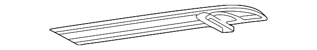 2L7Z-7855115-AAA Деталь SIDE RAIL, LEFT