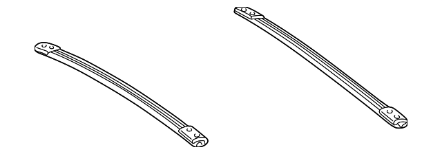 F85Z-7855106-AAA Деталь CROSS RAIL, LEFT