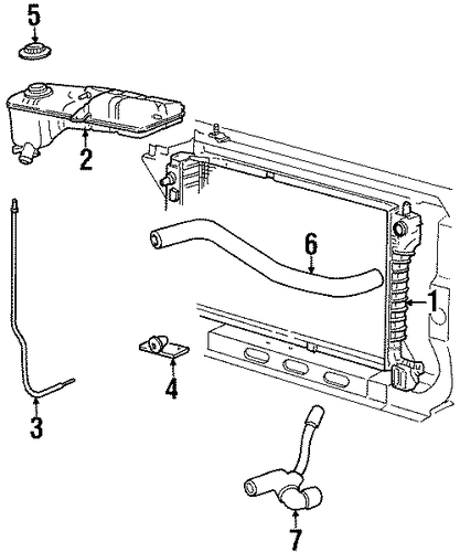 Mustang RADIATOR & COMPONENTS