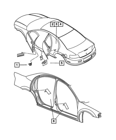 Doors for 2005 Chrysler Sebring #0