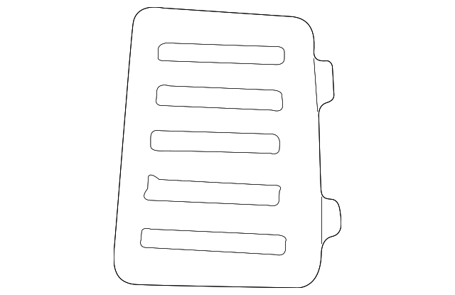 90440431 Деталь ACCESS COVER, LEFT