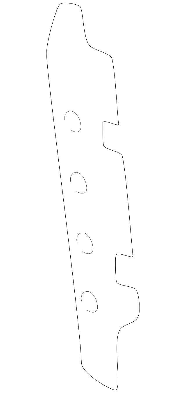 22593716 Деталь BODY SIDE MLDG, RIGHT