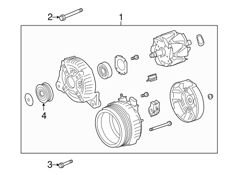 ELECTRICAL/ALTERNATOR for 2012 Scion tC #1