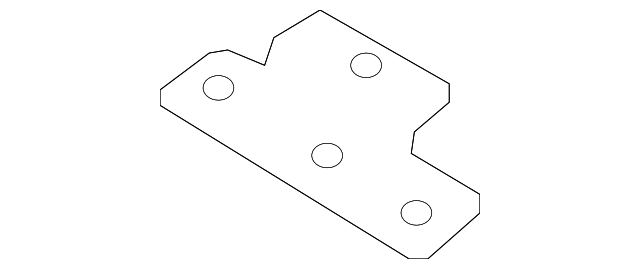 DT1Z-61513A06-D Деталь UPPER REINF BRACKET, RIGHT