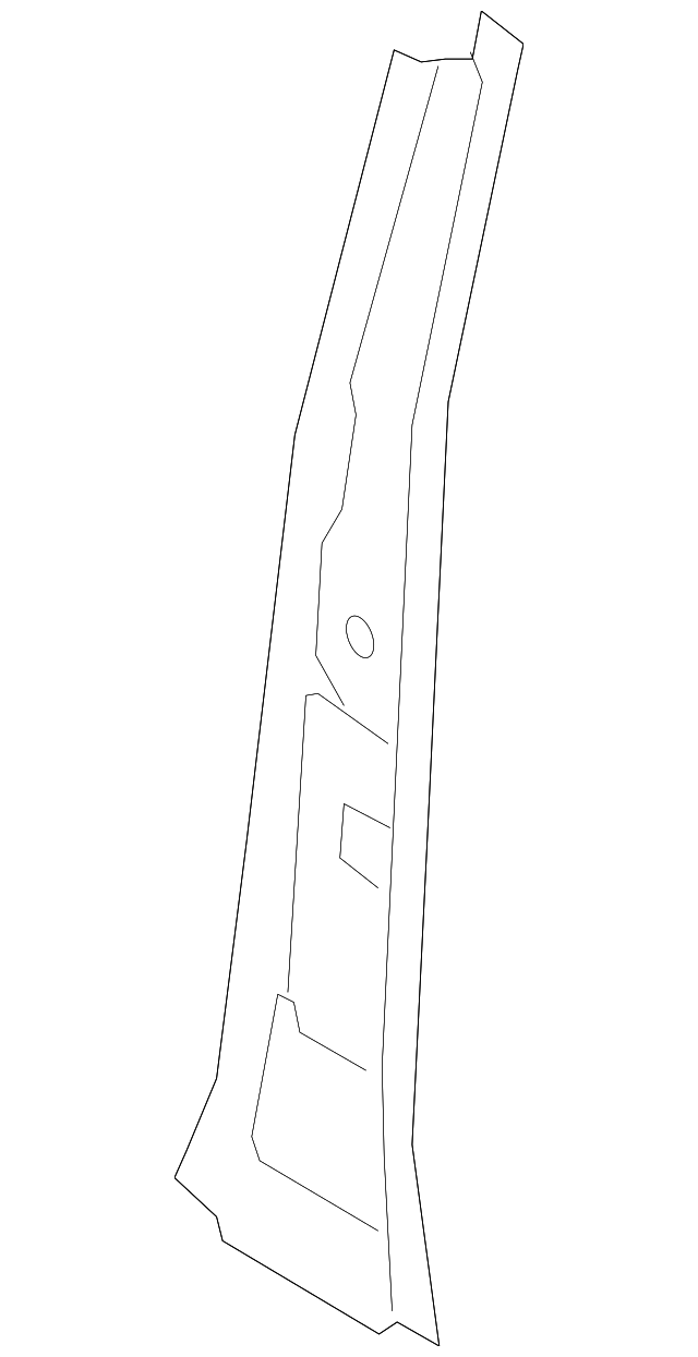 DT1Z6124301A Деталь PILLAR REINF, LEFT