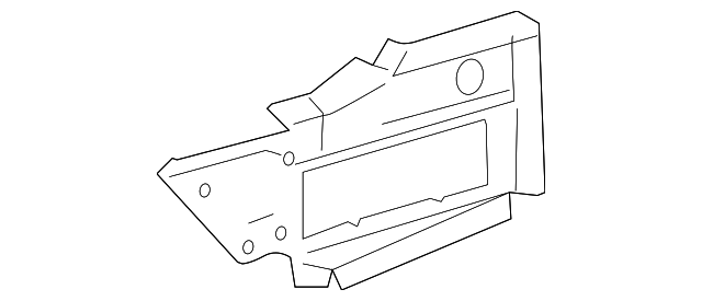 15275285 Деталь LOWER FILLER, LEFT