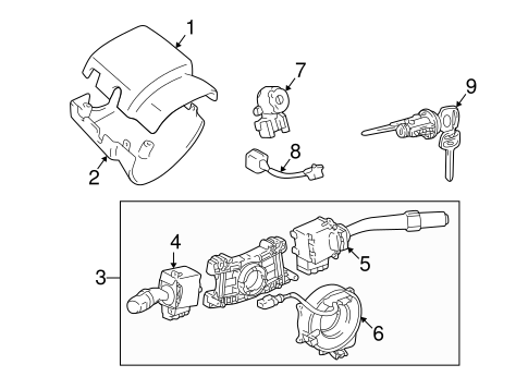 ELECTRICAL/SWITCHES for 1998 Toyota Tacoma #3