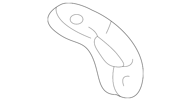 88970916 Деталь SUPPORT, RIGHT