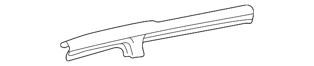 88969702 Деталь ROOF RAIL, RIGHT