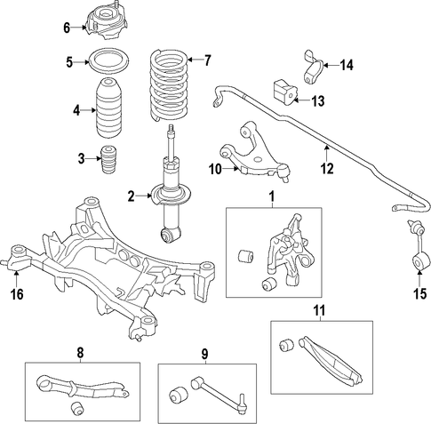 REAR SUSPENSION/REAR SUSPENSION for 2014 Scion FR-S #1