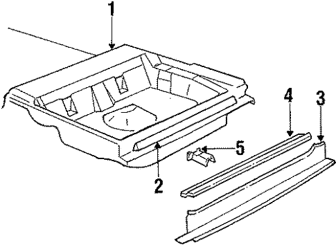 Body/Rear Body for 1988 Buick LeSabre #1