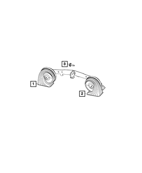 Horns for 2021 Chrysler 300 #0