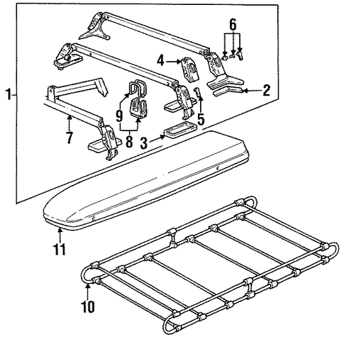 968 LUGGAGE CARRIER