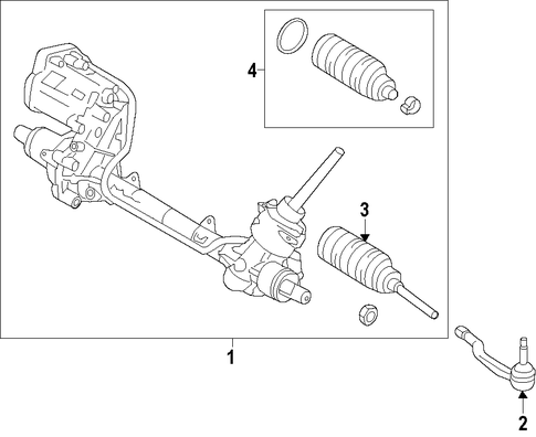 MKX STEERING GEAR & LINKAGE